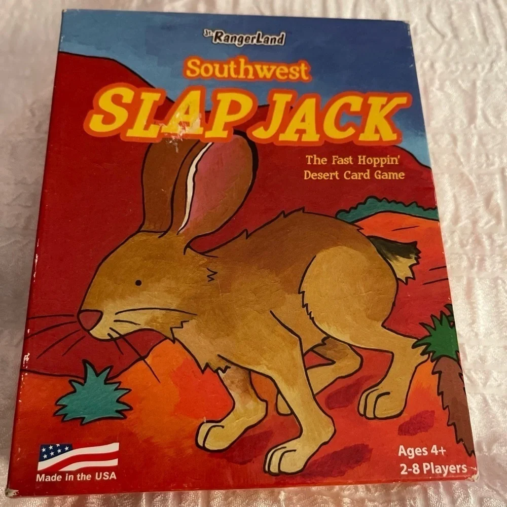 Southwest Slap Jack Card Game COMPLETE Jr RangerLand Haywood 2012 Kids